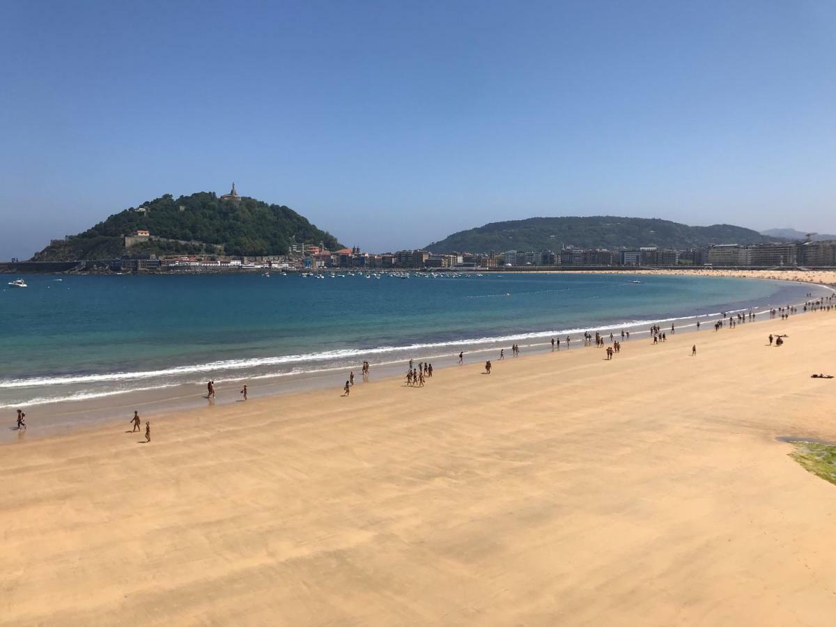 La Madame On La Concha Beach, Seaview Apartment San Sebastián Zimmer foto
